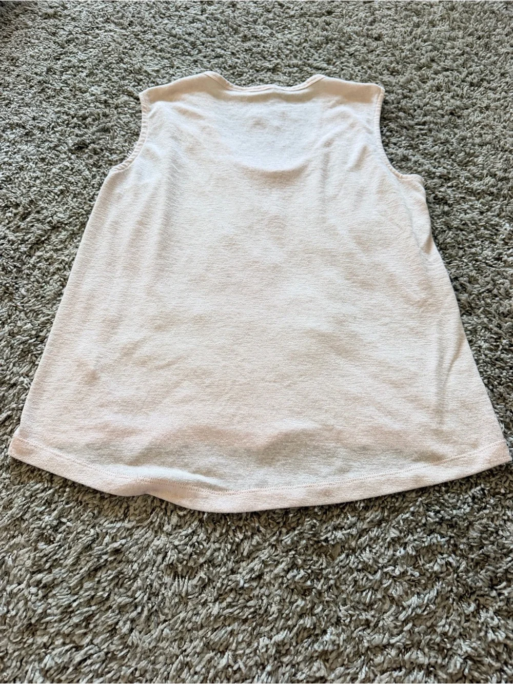 Athleta Pale Blush Scoop Neck Tank
